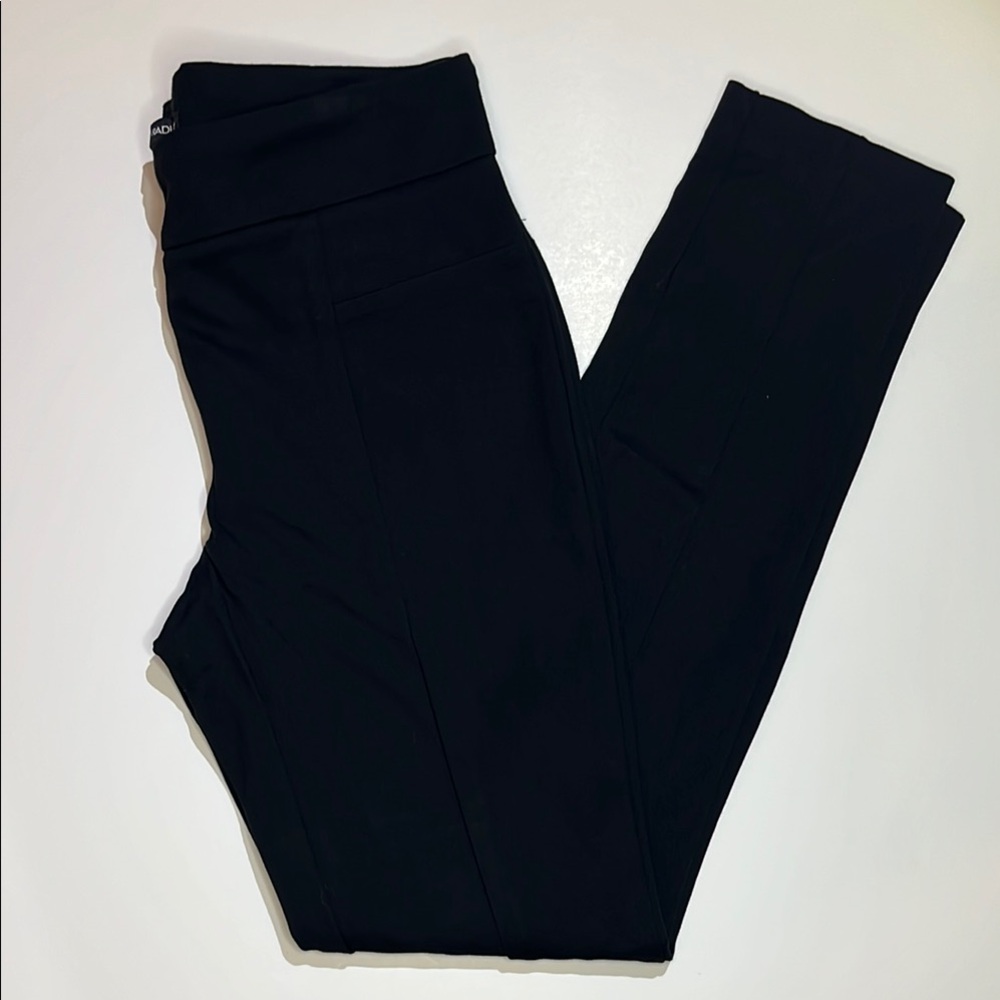 Hilary Radley Black Leggings Sleek Structured Design